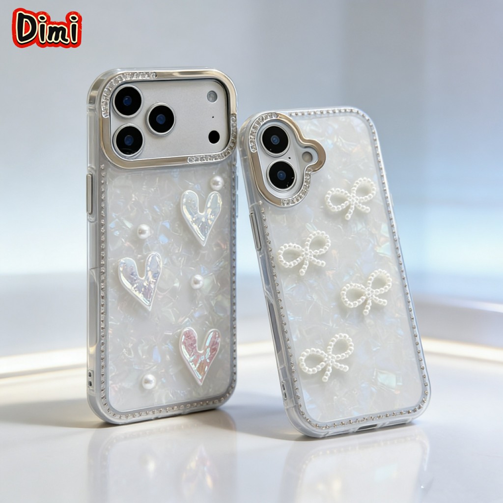 case ขอบติดเพชร กล้องเงิน ขอบนิ่ม สำหรับไอโฟน17 16 15 14 13 12 11 17promax 16promax 15promax 14promax 13promax 16plus