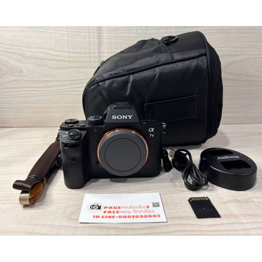 Body Sony a7 mark ii ใช้งานได้ปกติเต็มระบบ