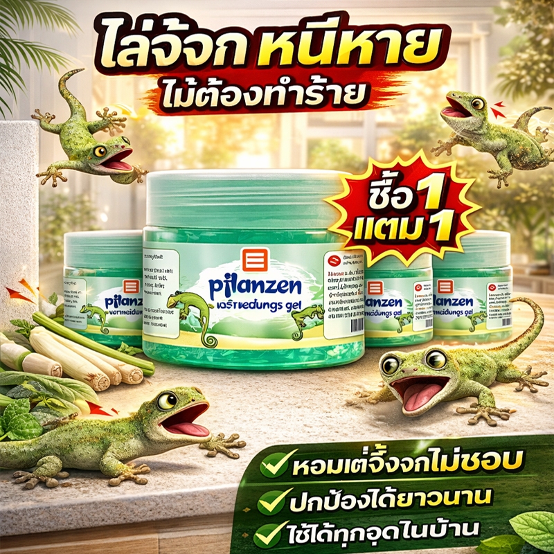 🦎ซื้อ 1 แถม 1🦎ยาไล่จิ้งจก ไล่ตุ๊กแก กันจิ้งจก สารสกัดจากพืช ปลอดภัยต่อคนและสัตว์เลี้ยง ไล่จิ้งจก ยาฆ่าจิ้งจก