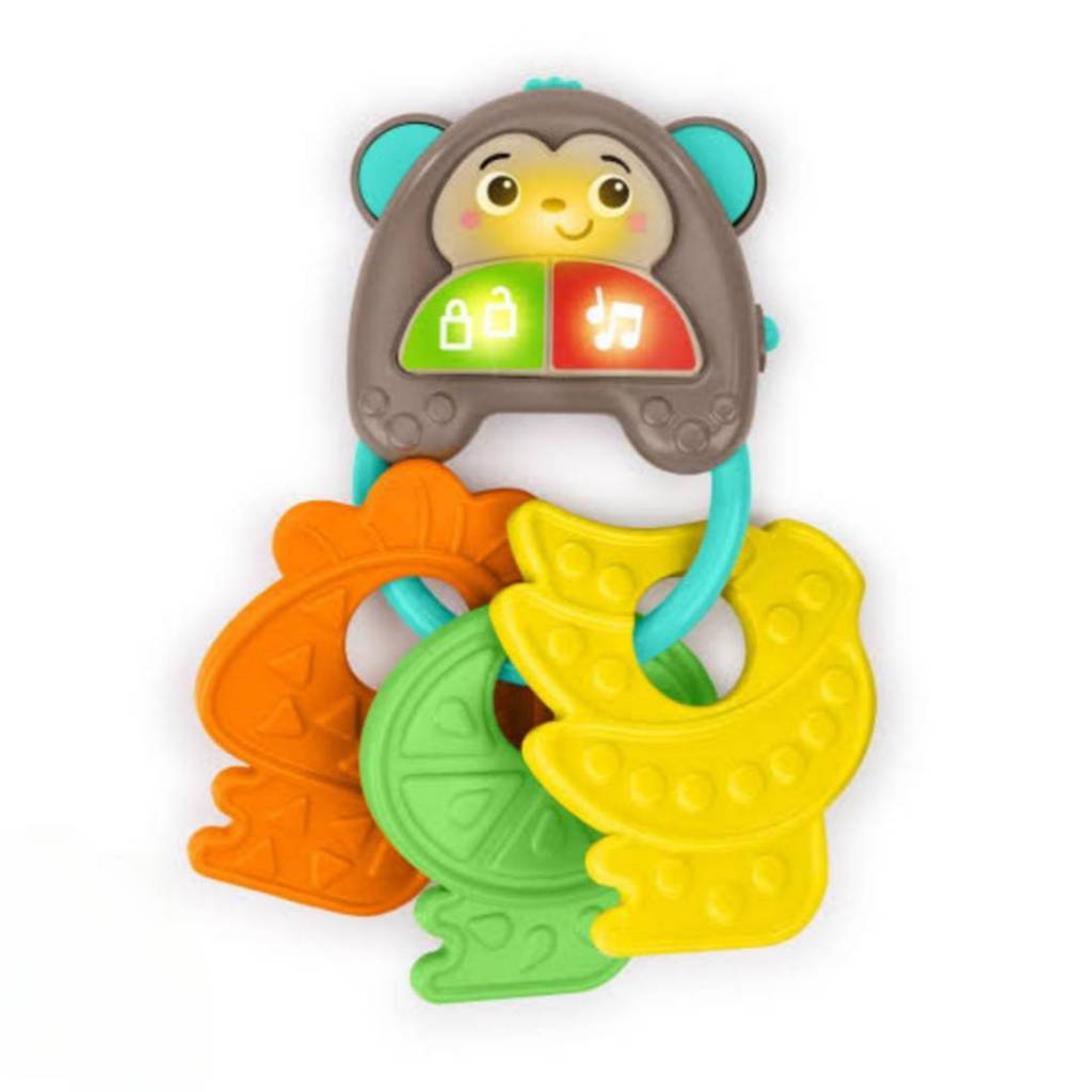 Bright Starts - Musical Monkeys Electronic Toy กุญแจรูปผลไม้ มีเสียงเพลง(3m+)