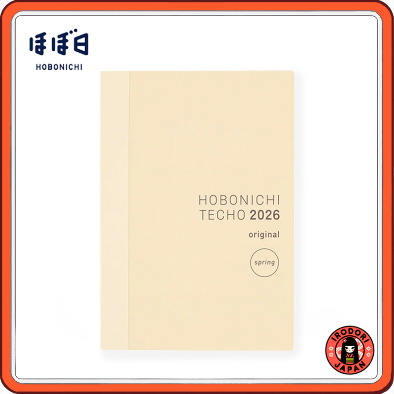 Hobonichi Techo 2026 Planner (Official Bonus: Robot Paperweight & Pen) A6 Original & A5 Cousin - Dai