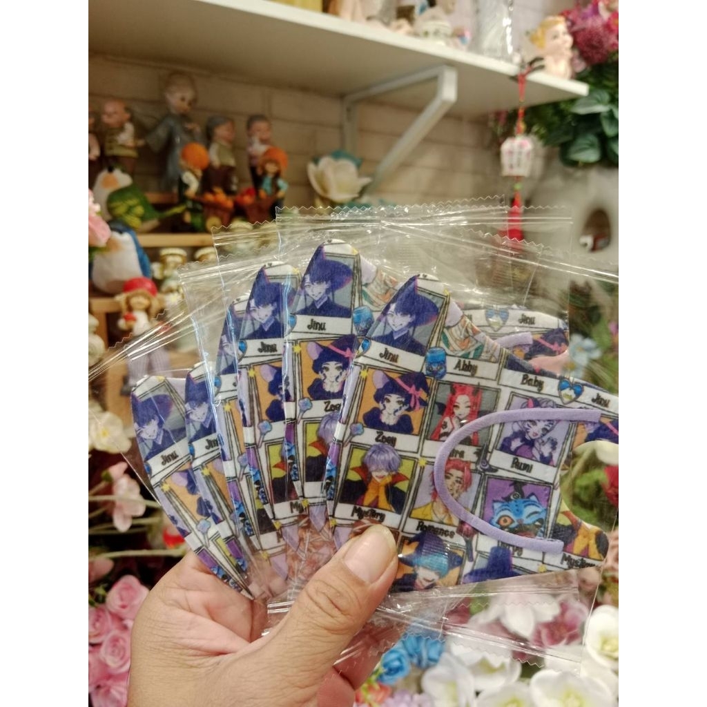 หน้ากากอนามัย K​ Pop Demon สำหรับเด็ก 3-12 ปี ลายการ์ตูนยอดฮิต แพ็คแยกชิ้นละ 1 ชิ้น 1ห่อมี 10ชิ้น ราคาห่อละ 39 บาท - รูปที่ 6