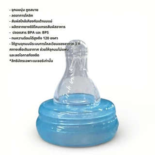 Natur ขวดนมคอแคบ รุ่นสไมล์(ซื้อ1แถม1) พร้อมจุกนิ่ม ดูดสบาย