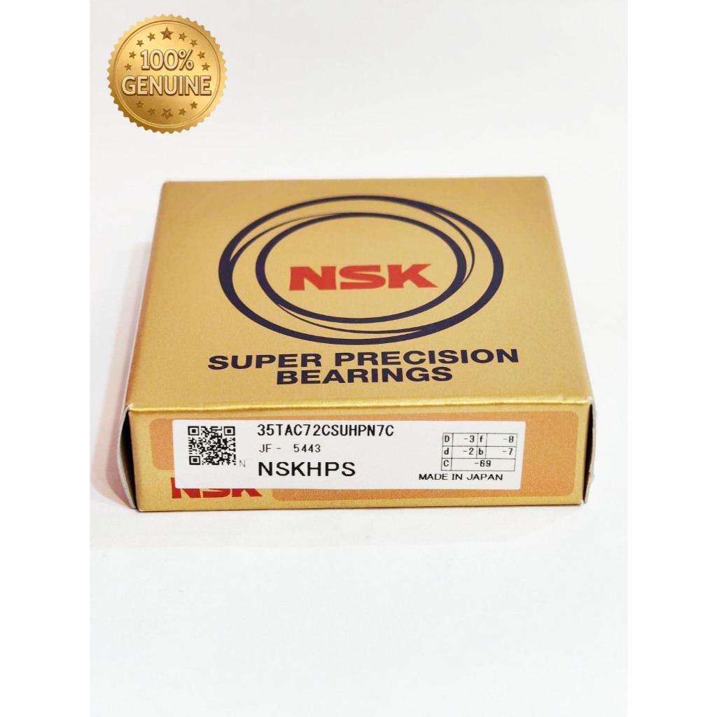 35TAC72CSUHPN7C NSK BEARING