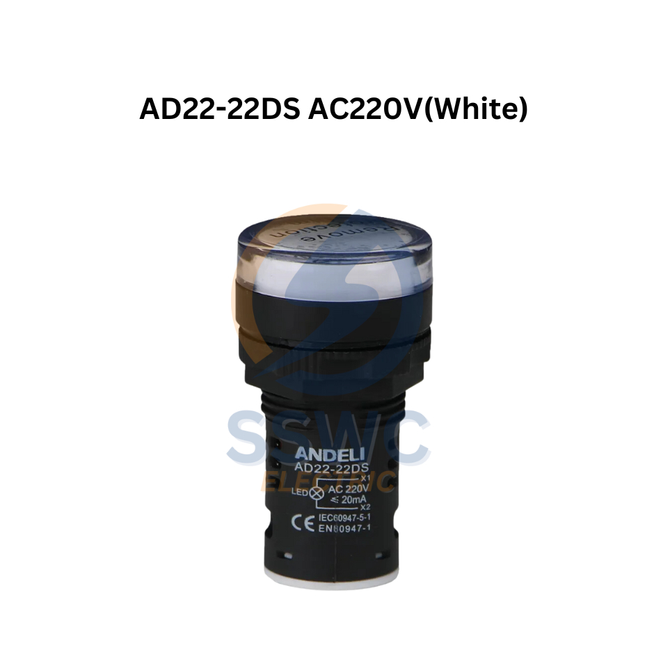 ไฟสัญญาณ (Indication Lamp) ยี่ห้อ ANDELI รุ่น AD22-22DS