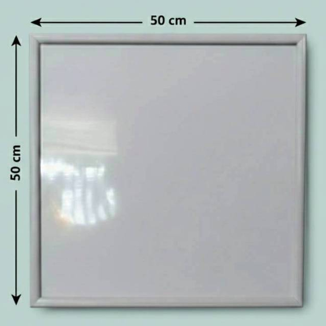 กรอบรูปสีขาว50x50 cm. กรอบรูป50x50cm.สีขาว กรอบรูปแขวนผนัง แต่งบ้านสไตล์มินิมอล