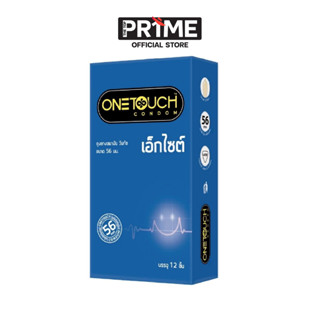 Onetouch ถุงยางอนามัย รุ่นเอ็กไซต์ ไซส์ 56 มม. ชนิดเรียบ บาง…