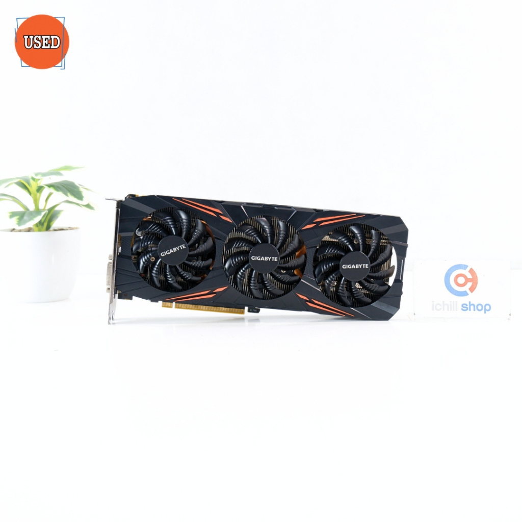 การ์ดจอ (VGA) GIGABYTE GTX1070TI 8GB 3F GAMING P17125