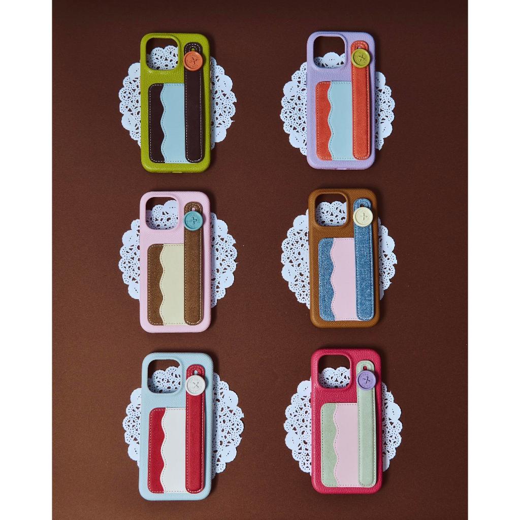 CROSS CULTURE - COUTON CASE เคสโทรศัพท์ใส่บัตรทำจาก Microfiber ไม่แนะนำใส่เคสกับโทรศัพท์ที่ติดฟิล์มรอบเครื่อง/ฟิล์มกล้อง