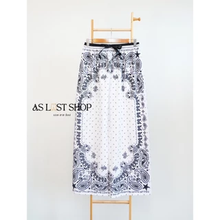 กางเกงขายาวผ้าไหมอิตาลี XXL ทรงกระบอก ลายอัพเดทใหม่ทุกสัปดาห์