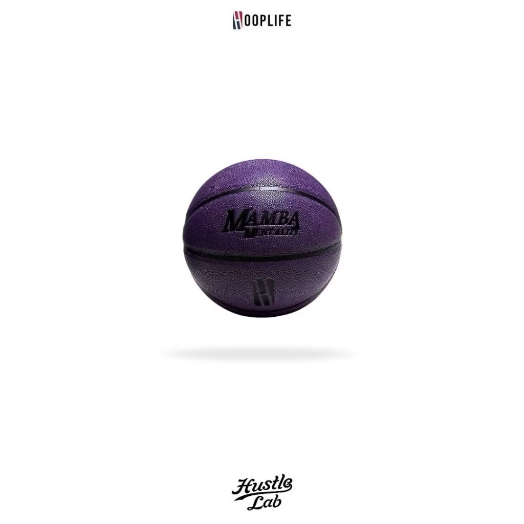 ลูกบาสเกตบอล PU ลูกบาสเบอร์ 7  ลูกบาส HoopLife Game Ball ” Black Mamba Edition”