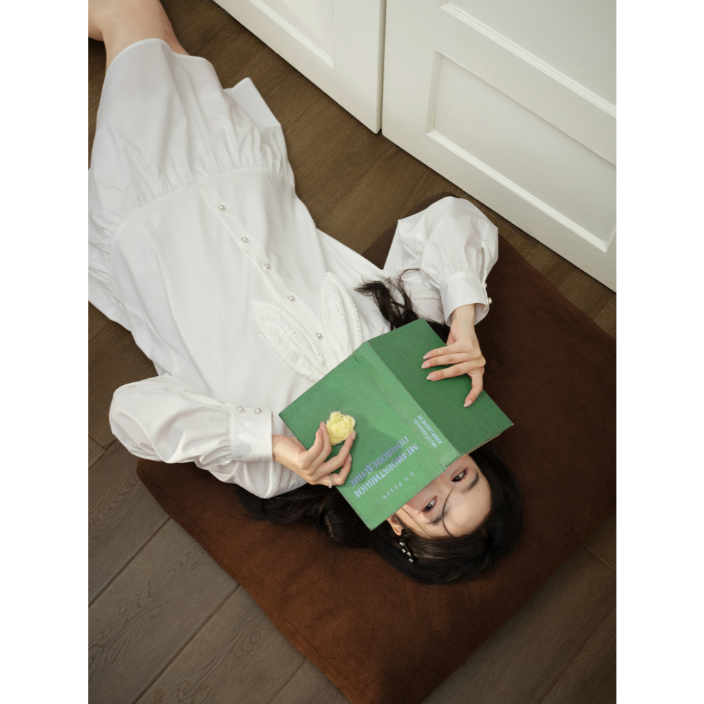[Preorder] KUOSE : White Shirt Dress