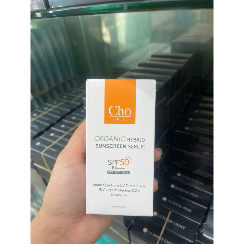 Cho Organic hybrid sunscreen serum spf50pa++ 30g.