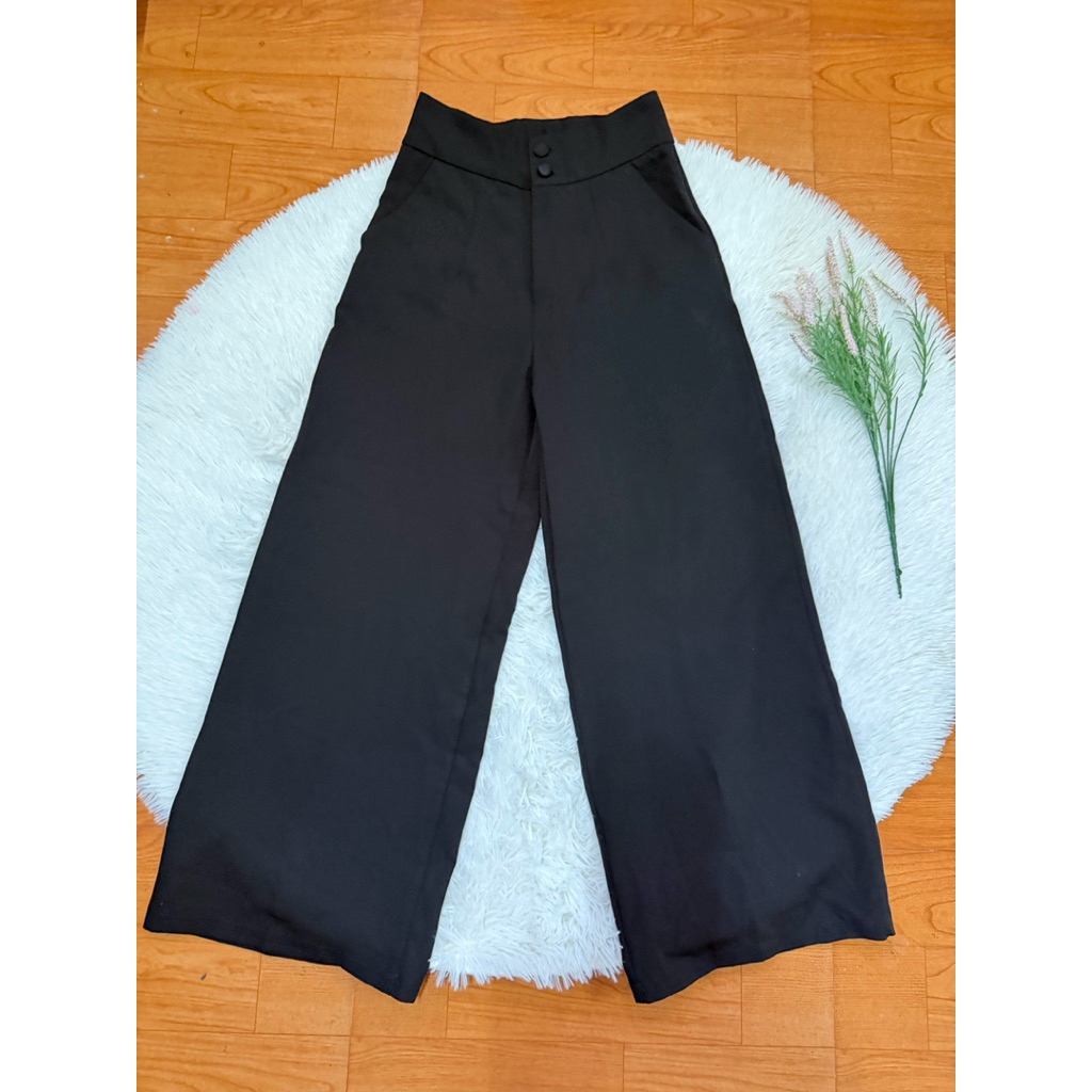 กางเกงสีดำ กางเกงทำงาน April shop #S