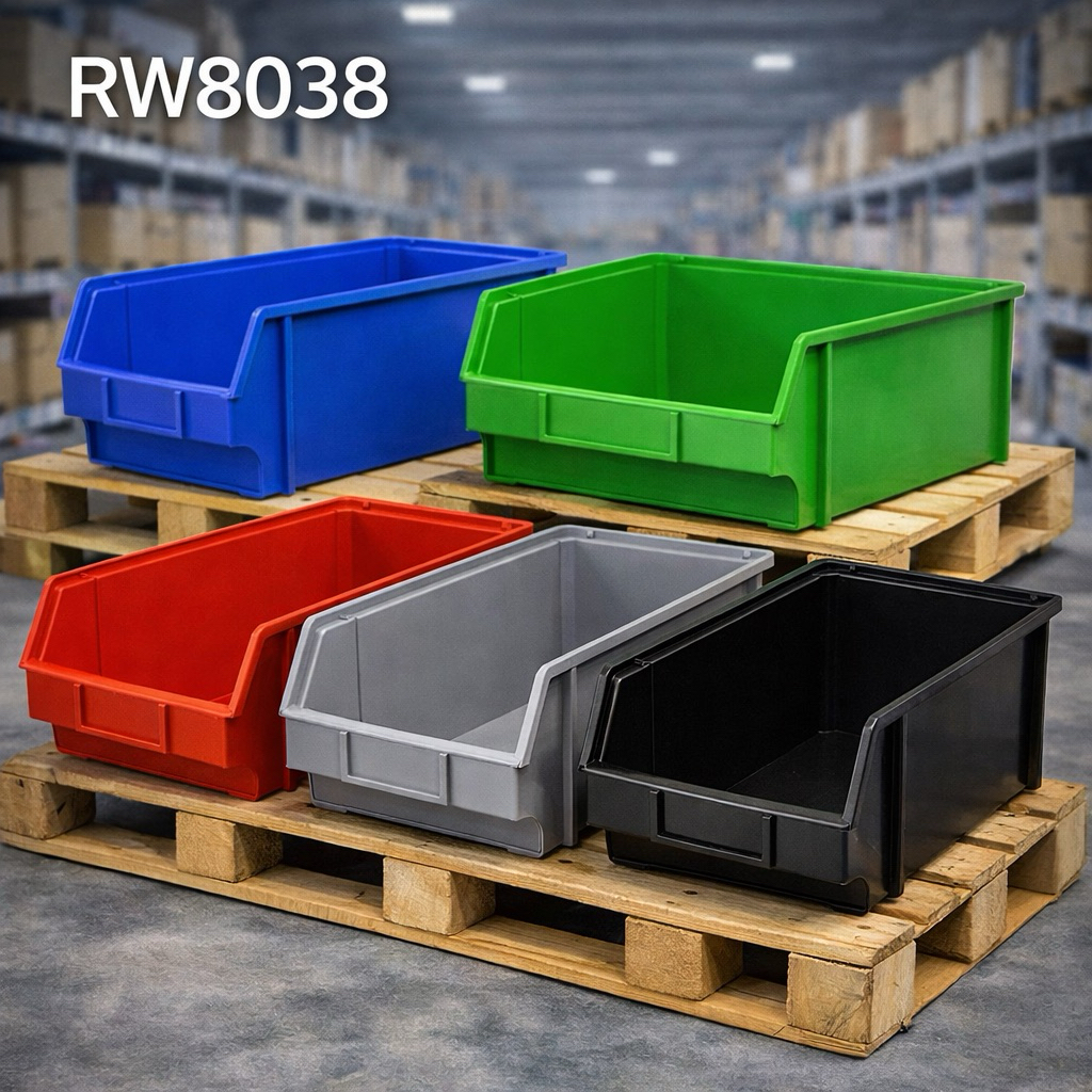 RW8038 กล่องอะไหล่ ขนาดใหญ่ (Large Parts Storage Box)
