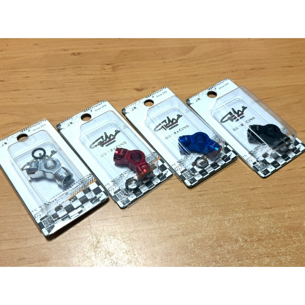ห่วงต่อ 2 ทาง สำหรับใส่ไล่ลม GH RACING (หัวBanjo oil Fitting)คละสี