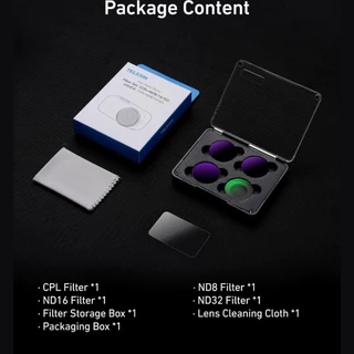 Telesin DJI Osmo Nano CPL+ND8 / ND16 / ND32 Filter Kit