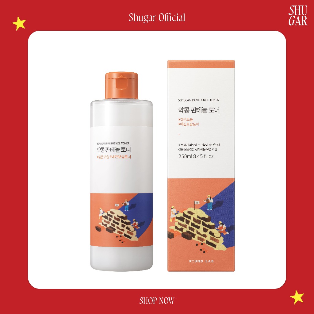 Round lab : Soybean Panthenol Toner 250 ml.