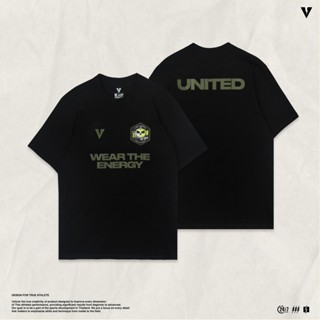 VOLT เสื้อยืด สีดำ MOMENTUM 001 VOLT UNITED 2026 BLACK