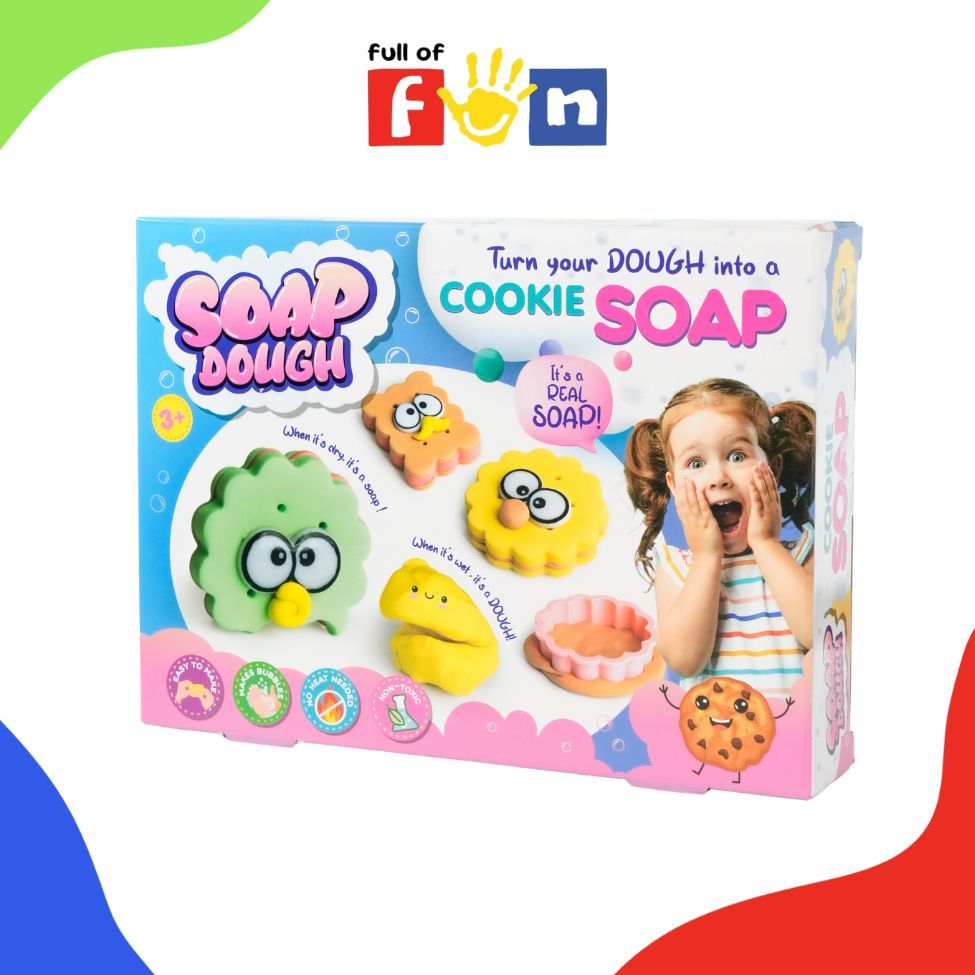 Paulinda : Cookie Soap Dough Boxset - ชุด DIY สบู่แป้งโดว์เซ็ตคุกกี้