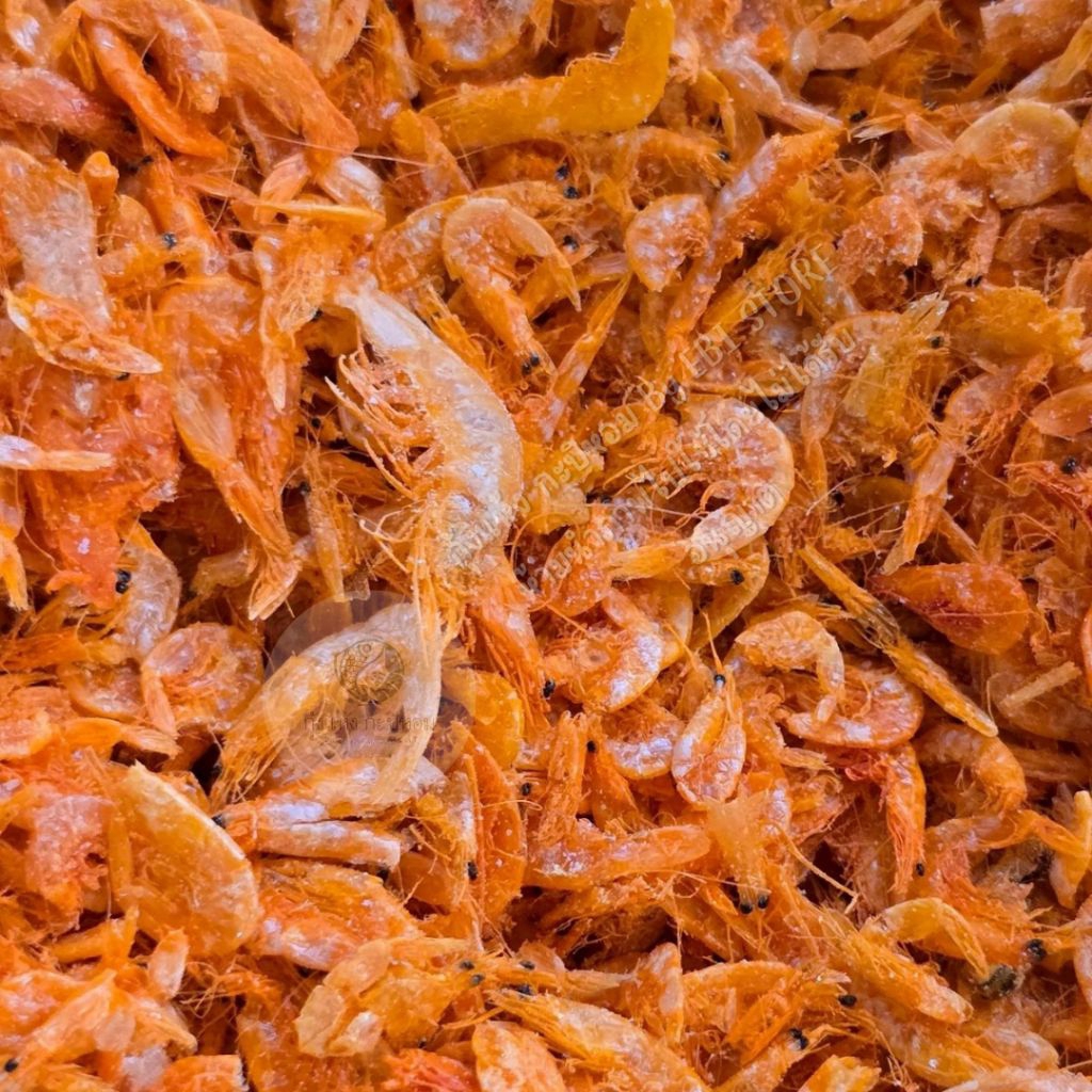 กุ้งฝอยแห้ง สีส้ม ไซส์กลาง คัดพิเศษ ขนาด 1 กิโลกรัม