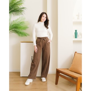 SNOWCOVER - SC213 Snowcover Cozy Semi-Wide Warm Pant กางเกงว…