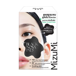 [ซอง] MizuMi Black Nova Pad Pore Tightening / Clarifying / Balancing 10ml แบล็ก โนวา แพด พอร์