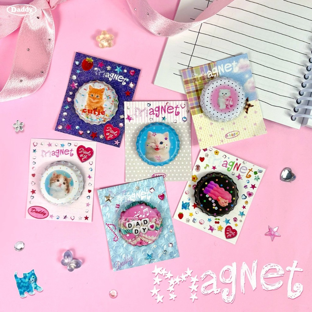 DADDY | Daddy Magnet แม่เหล็กฝาขวด สุดน่ารัก