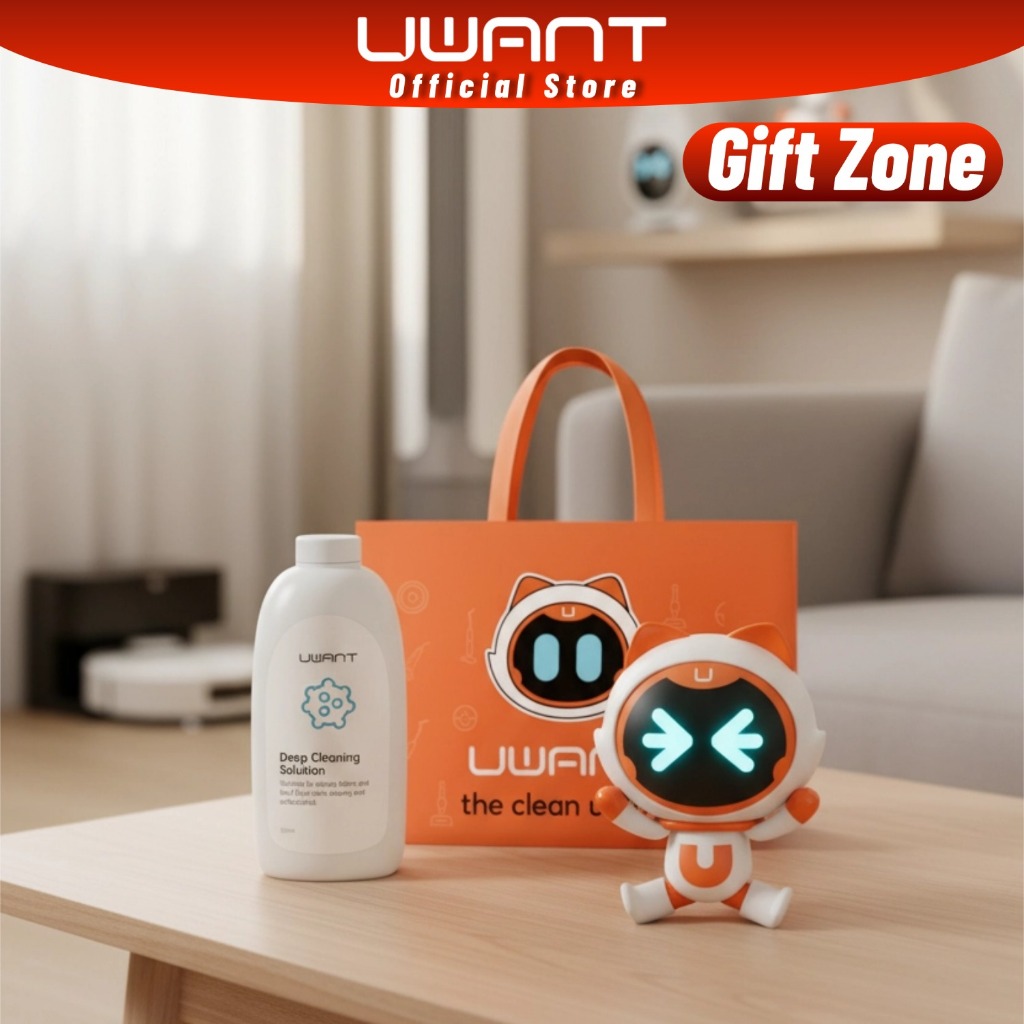 【UWANT】Gift Section ของขวัญสำหรับสมาชิก: ตุ๊กตา Uwant / น้ำยาถูพื้น / ถุงของขวัญ ของแถมให้พร้อมสินค้า ไม่ใช่ชุดสินค้า