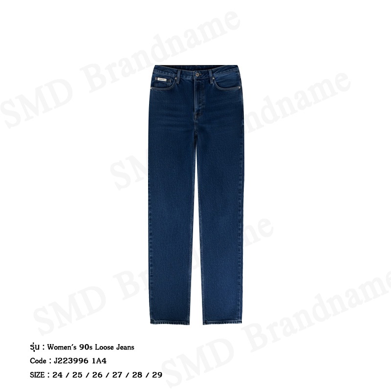 Calvin Klein Jeans กางเกงยีนส์ผู้หญิง รุ่น Women's 90s Loose Jeans Code: J223996 1A4