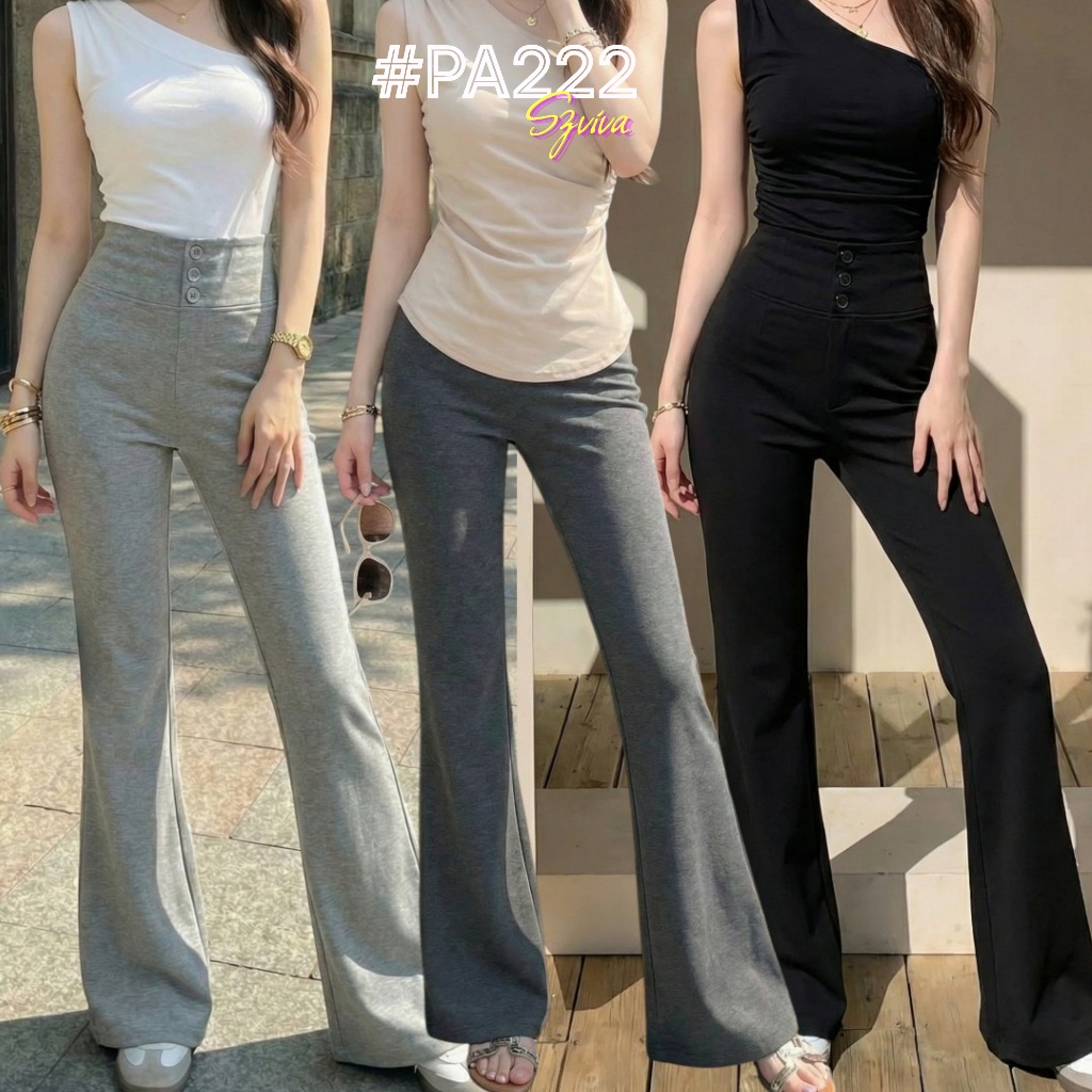 PA222 ขาม้าเอวสูง รุ่น Russie (มี3สี)*แนะนำสาวเอวไม่เกิน 28-29”*