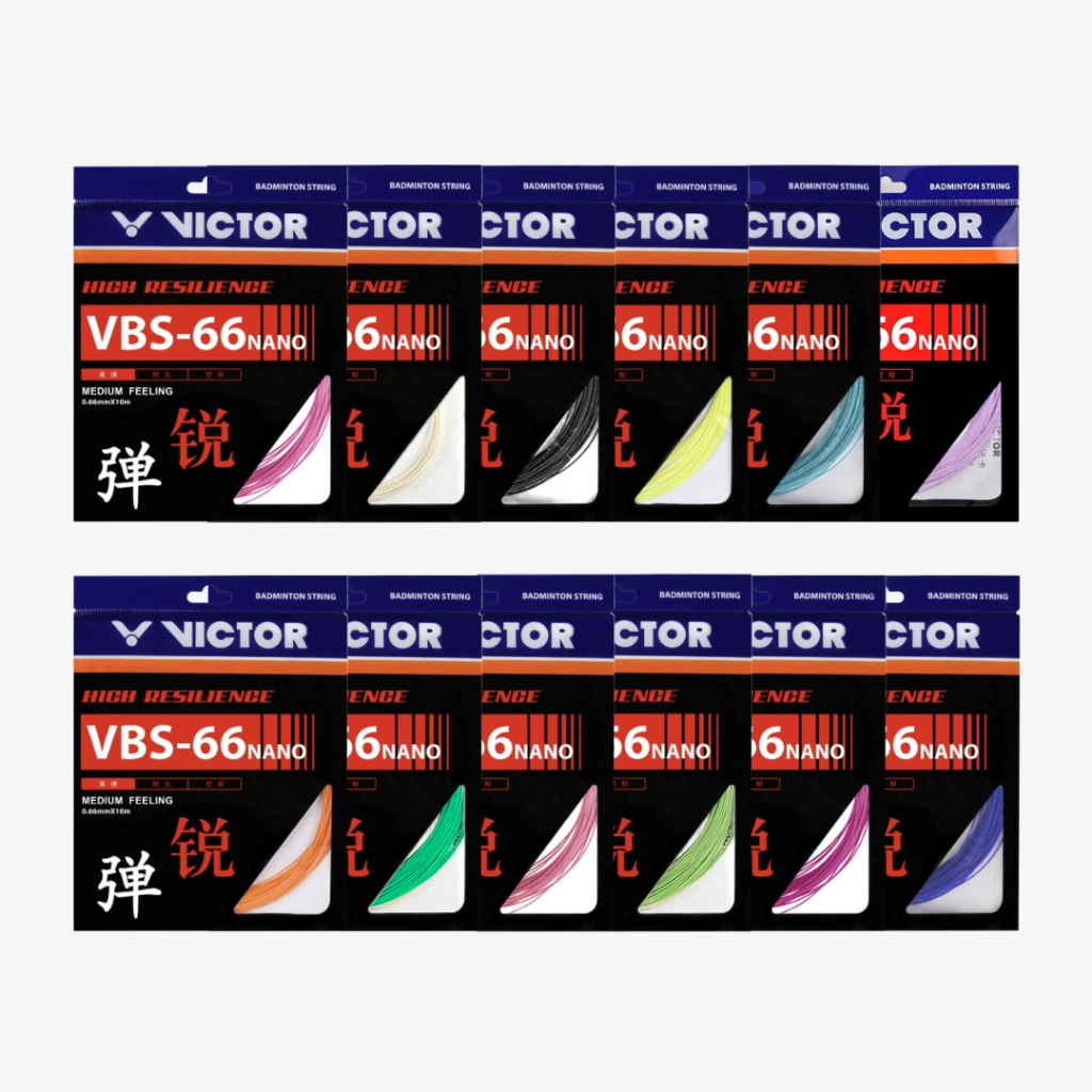เอ็นไม้แบดมินตัน Victor VBS66N/ VBS63