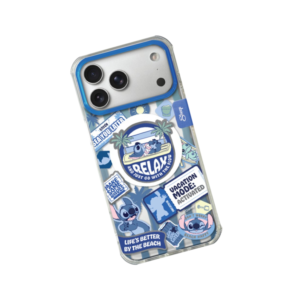 Sheep x Disney เคส iPhone 17 Pro Max Magsafe ลาย Stitch Travel by Studio7 - รูปที่ 2