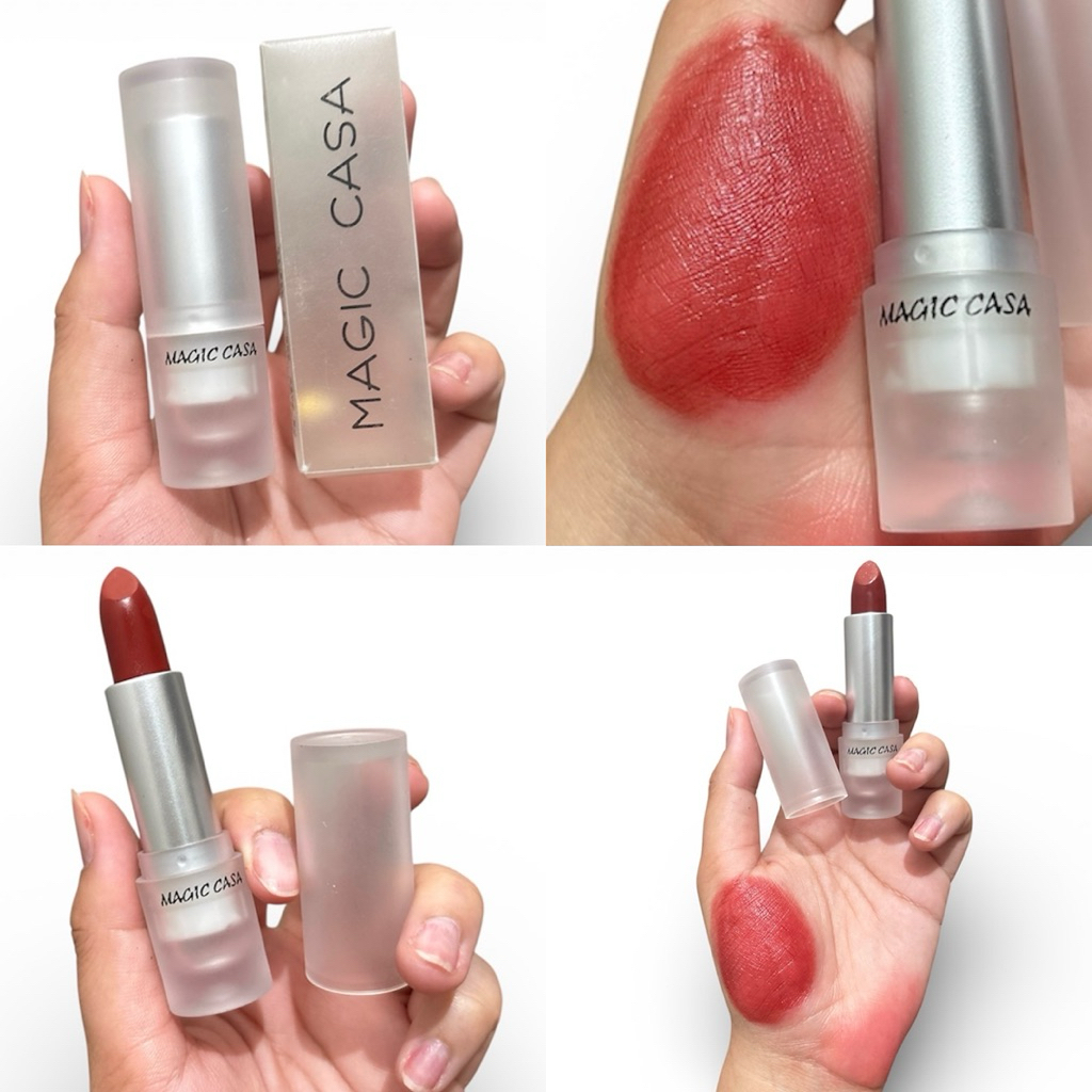 ลิปสติก MAGIC CASA Matte Lipstick ติดทน สีชัด รูปที่ 8