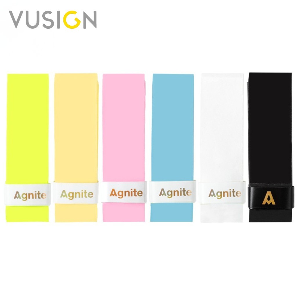 Vusign เทปพันไม้แบดมินตัน เทปพันไม้แบด ที่พันไม้แบด ป้องกันการเสียดสี ทนต่อการใช้งาน  Racket ticket