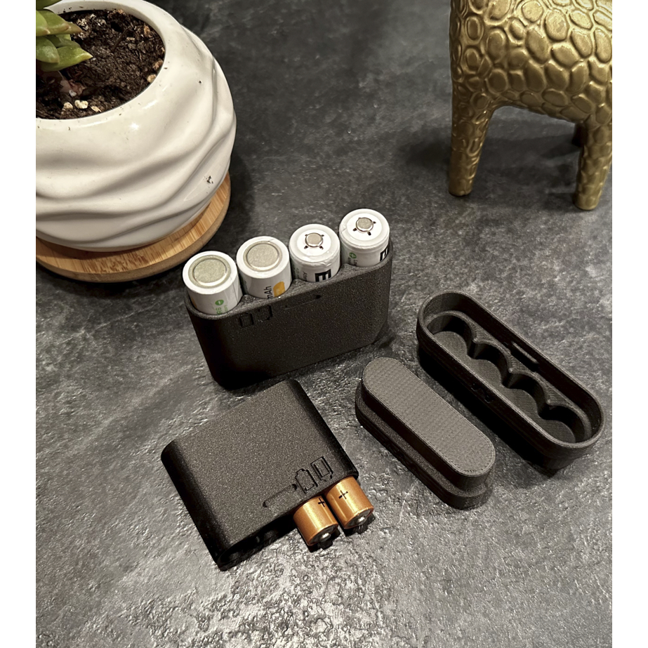 กล่องเก็บแบต AA,AAA,18650