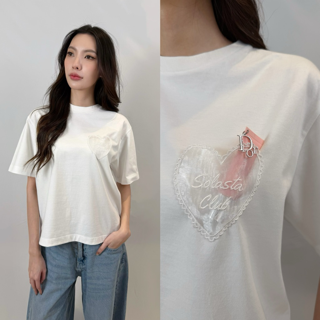 Solasta club | Celyn oversized crop tee