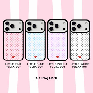 เคสไอโฟนแบรนด์ Inajam Collection Little Polka Dot
