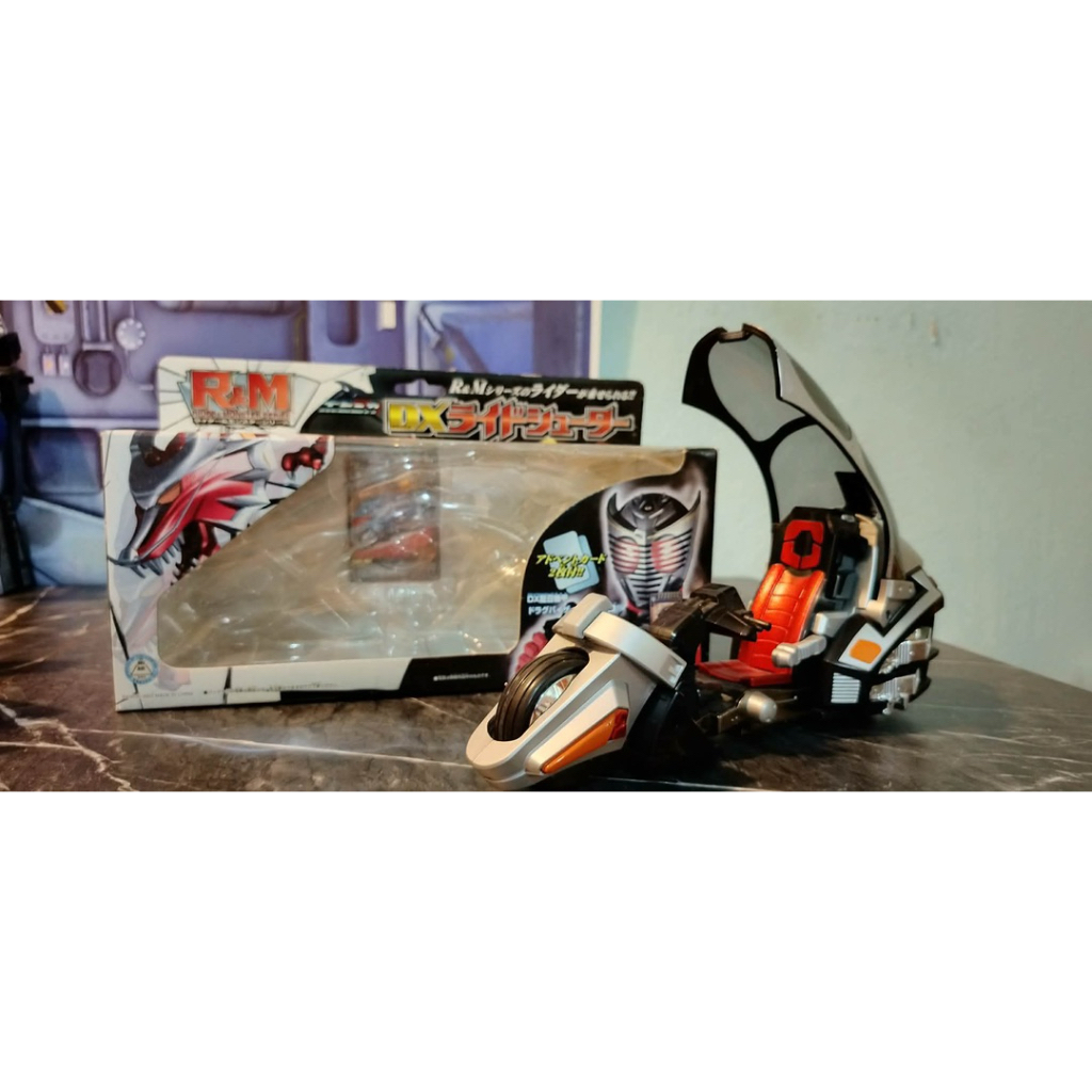 มือสองสภาพสวย R & M Dx ride shooter ไว้เล่นกับ SHF Ryuki