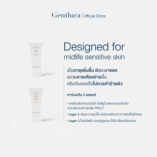 [Set UV] กันแดด 2 สูตร ผิวสว่างเรียบเนียน • แข็งแรง – Gentluca | SPF50+ UVA/UVB/Blue Light/PM2.5