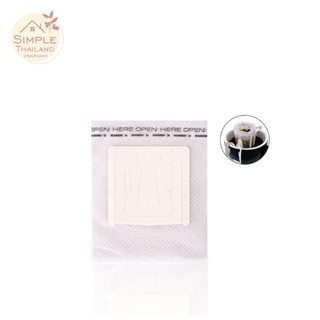 ถุงดริปกาแฟ 50ชิ้น มีรอยปรุสำหรับใช้มือฉีกเปิดได้ กรองกาแฟใช…