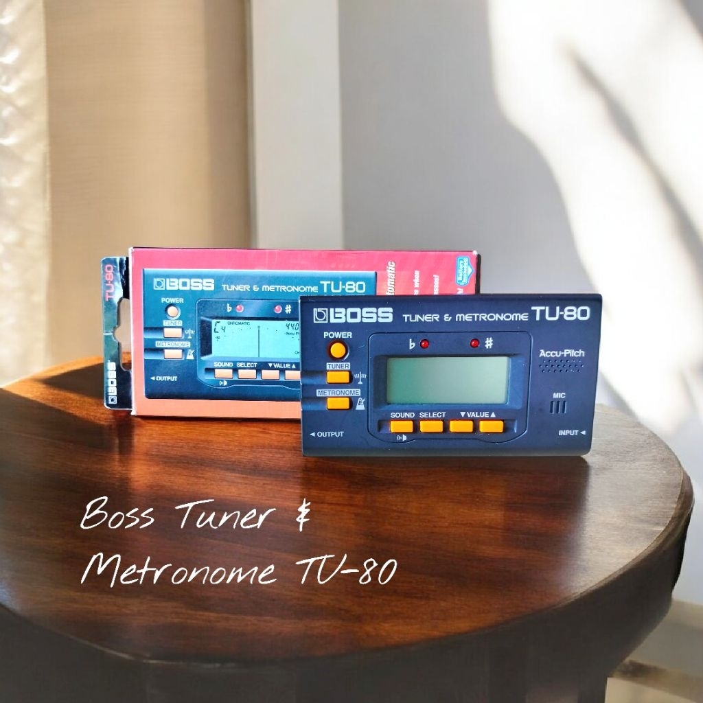 BOSS TU-80 Guitar Tuner and Metronome (TU-80)