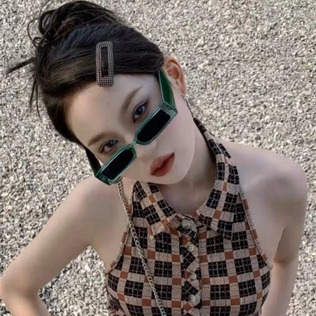 แว่นตาแฟชั่น ทรงสี่เหลี่ยมผืนผ้า No.5276 แว่นตาทรงเท่ [[🇹🇭ร้านไทยพร้อมส่ง]] - รูปที่ 2