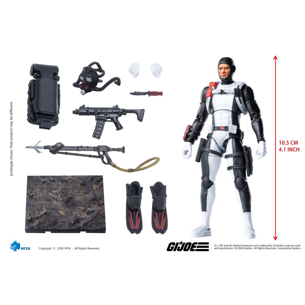 Hiya EMG0369 1/18 : G.I.Joe Torpedo