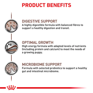 Royal Canin Gastrointestinal Puppy Dog อาหารลูกสุนัขประกอบการรักษาโรคทางเดินอาหาร ชนิดเปียกแบบกระป๋อง 195g.