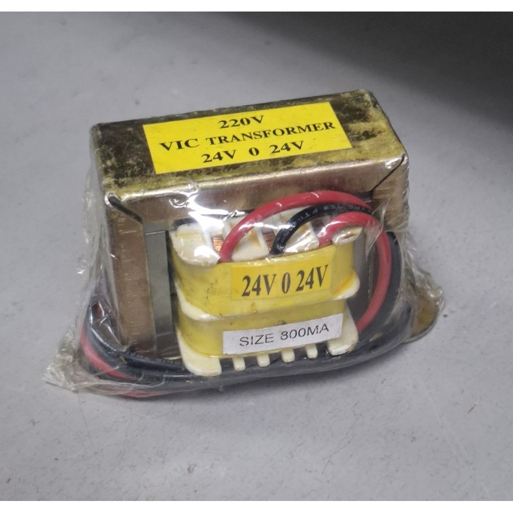 หม้อแปลง 24/0/24 (ขนาด 800ma)