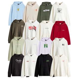(ของแท้💯) **เติมลายใหม่** HM regular/loose/relaxed fit hoodi…