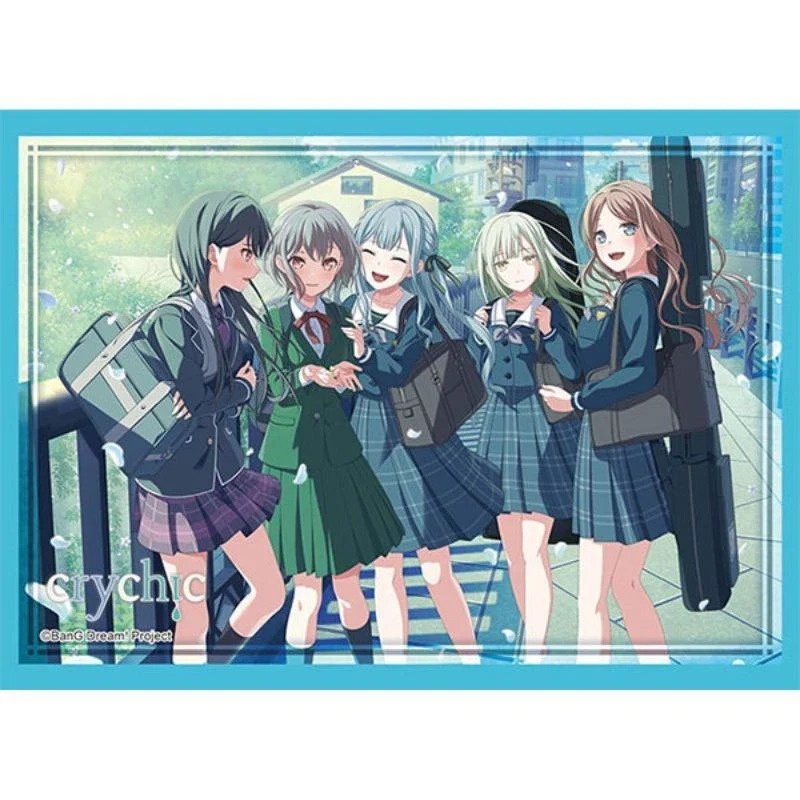 Bushiroad Sleeve Collection HG BanG Dream! [CRYCHIC] Vol.4963 (ซองคลุมการ์ดขนาด WS BF MTG Rebirth 75ซอง)