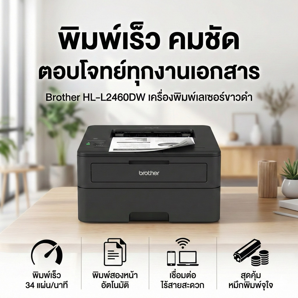 BROTHER Laser HL-L2460DW