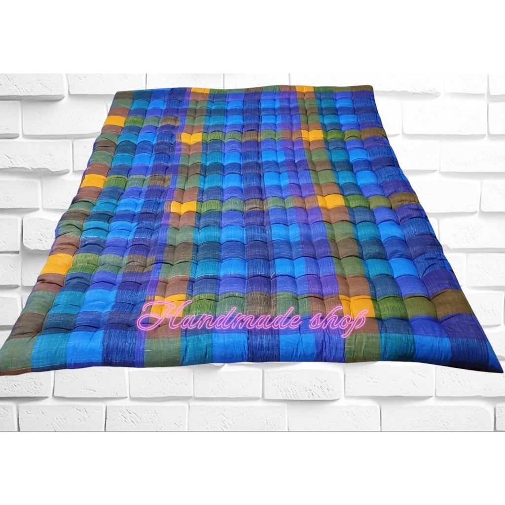 📍📍ที่นอนปิคนิคใยฝ้ายกลัดลอน 5 ฟุต นุ่ม สบายไม่ปวดหลัง♥️♥️ - รูปที่ 2